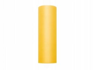 Tiul na szpuli 15cm x 9m - Żółty TIU15-009