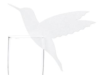 Wizytówki na kieliszki Koliber (10szt) - WSZ8