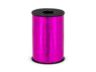 Wstążka plastikowa, c. różowy, 5mm/225m
