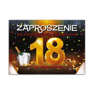 Zaproszenie na 18 urodziny - ZX8600