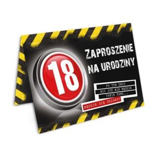 Zaproszenie na 18 urodziny - ZX8902