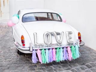 Zestaw do dekoracji samochodu Love - ZDS3 MIX