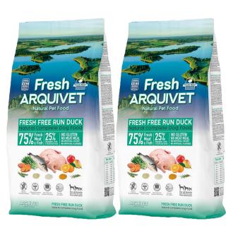 ARQUIVET FRESH Półwilgotna karma dla psa kaczka z rybą oceaniczną 2x10 kg