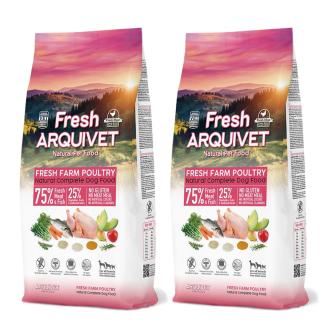 ARQUIVET FRESH Półwilgotna karma dla psa kurczak i ryba oceaniczna 2x10 kg