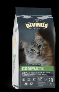 Divinus Cat Complete dla kotów dorosłych 2kg