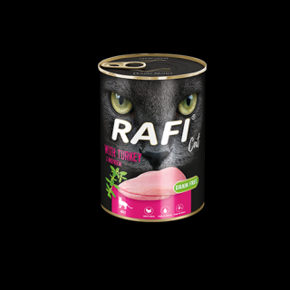 Rafi Cat karma bezzbożowa z indykiem 400 g