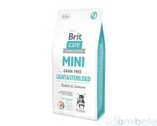 BRIT CARE MINI GRAIN-FREE LIGHTSTERILISED 400g