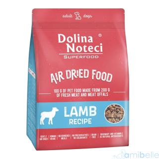 Dolina Noteci Superfood danie z jagnięciny karma suszona dla psa 1 kg