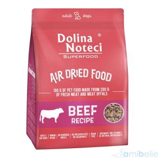 Dolina Noteci Superfood danie z wołowiny karma suszona dla psa 1 kg