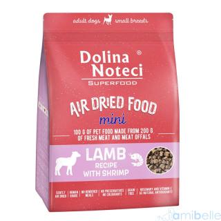 Dolina Noteci Superfood MINI danie z jagnięciny z krewetkami karma suszona dla psa