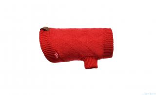 Sweterek czerwony - dla pieska - L