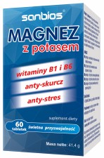 Magnez z Potasem 690 mg, 60 tabl.