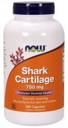 Shark Cartilage, Chrząstka Rekina 750mg