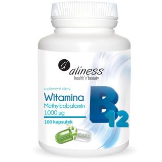 Witamina B12 Methylcobalamin 1000, 100 kaps