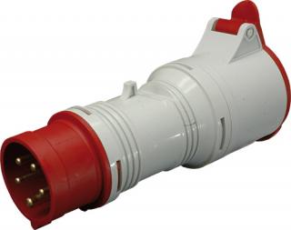 Adapter przejściówka gniazda siłowego 32A z 5P na 4P, 400V IP44, EA-3253/43; 004482117, ETI POLAM  004482117/ETI