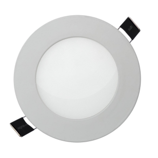 Algine ECO LED Round 230V 12W IP20 CW Sufitowe Biała Ramka Podtynkowa  SLI035017CW/WOJ