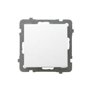AS Łącznik jednobiegunowy 10A 250V IP20, zaciski gwintowe, biały; ŁP-1G/m/00, OSPEL  ŁP-1G/M/00/OSP