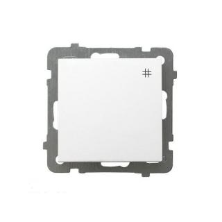 AS Łącznik krzyżowy 10A 250V IP20, zaciski gwintowe, biały; ŁP-4G/m/00, OSPEL  ŁP-4G/M/00/OSP