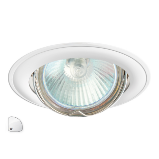 AXL 5515-W - Oczko (komponent) okrągłe regulowane aluminium  GXPL024/GRE