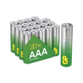 Bateria alkaliczna SUPER; AAA / LR03; 1,5V, sh20szt.; B0110L, GP BATTERIES  B0110L/EMO