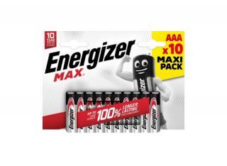 Bateria MAX AAA LR03 eco, blister=10szt; ENERGIZER  E303341900/ENG