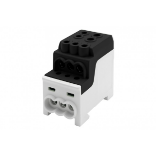 Blok rozdzielczy DBR 200A 1x70,1x35 / 6x16 czarny  F2.0552/FEL