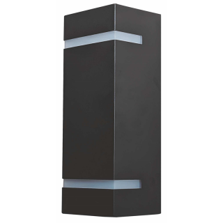 BRICK Black 2GU10 - Kinkiet 2xGU10 elewacyjny  GXPS002/GRE