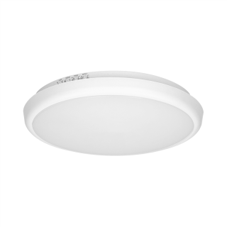 CERS LED 16W, plafon z mikrofalowym czujnikiem ruchu, 1300lm, IP65, 4000K, poliwęglan mleczny, biały, funkcja przyciemnienia  AD-PL-6113WLPMM4/ORN