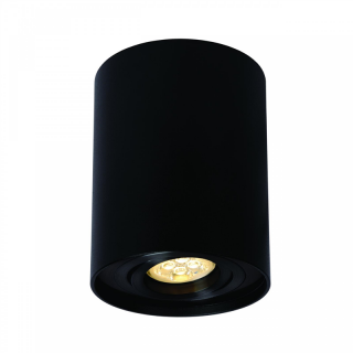Chloe GU10 Natynkowa GU10 250V IP20 94x125mm Czarny OkrĄgŁa Ruchoma  SLIP004009/WOJ