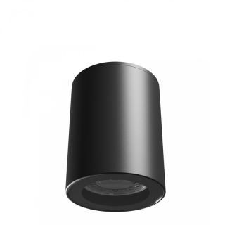Chloe GU10 Natynkowa GU10 250V IP44 70x90mm Czarny OkrĄgŁa Nieruchoma  SLIP005065/WOJ