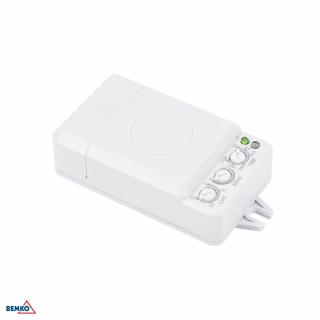 Czujnik Mikrofalowy 120w 360* Ip20 Prostokątny Biały 24vdc  B52-SES73WH-24VDC/BMK