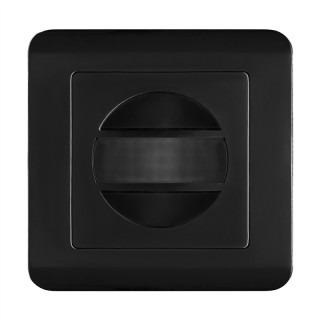 Czujnik ruchu, 2 żyłowy, 160st. IP20, 300W, do puszki, czarny  OR-CR-261/B/ORN