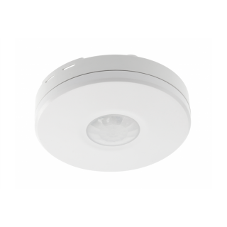 Czujnik ruchu CR-12, max.2000W, AC220-240V, kąt 360°,zasięg 8m, IP65, biały  CR-CR1200-00/GTV