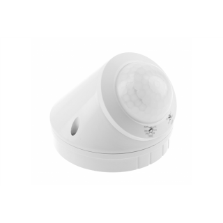 Czujnik ruchu CR-17, max.800W, AC220-240V, kąt 360°, zasięg 10m, IP65, biały  CR-CR17000-00/GTV