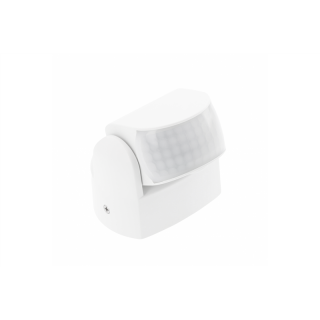 Czujnik ruchu CR-9 mini, max.1200W, AC220-240V, kąt 180°/360°, zasięg 12m, IP65, biały  CR-CR9M00-00/GTV