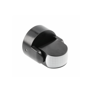 Czujnik ruchu CR-9 mini, max.1200W, AC220-240V, kąt 180°/360°, zasięg 12m, IP65, czarny  CR-CR9M00-10/GTV