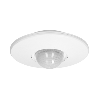 Czujnik ruchu i obecności 360 st. IP20, 2000W, 3 sensory, regulacja zasięgu O3m-20m, biały  OR-CR-253/ORN