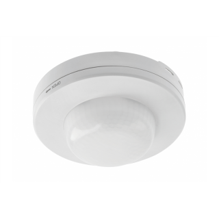Czujnik ruchu i obecności CO-2, PIR, max.2000W, AC220-240V, kąt 360°, zasięg 20m, IP65, biały  CR-CO2000-00/GTV