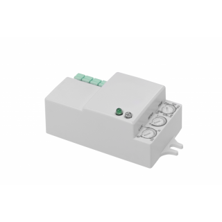 Czujnik ruchu mikrofalowy CM-12-P, max.1200W, AC220-240V, kąt działania 360*, zasięg 15m  AE-CM1200-00-POT/GTV