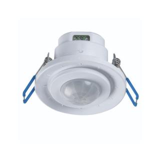 Czujnik ruchu PIR p/t 360st., max.5m, t=10s-15min IP20; okrągły biały (do płyty), MERGE ADJ-O; 23451, KANLUX  23451/KAN