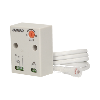 Czujnik zmierzchowy z hermetyczną zewnętrzną sondą, IP65, 2300W  OR-CR-233/ORN