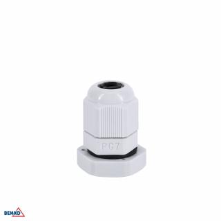 Dławnica Kablowa Szara Pg-7 (opk. 100szt.)  E45-DK-PG-7-S/1/BMK