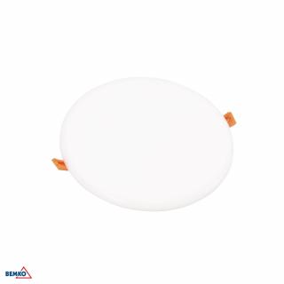 Downlight Led Waled 26w 4000k 2220lm Ip66/ip20 Pf0.9 215x20mm Okrągła Biała  C70-DLW-R215-260-4K-WH/BMK