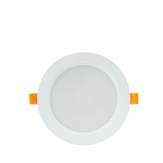 DURE 3 Downlight 12W CW 230V 110st IP54 IK06 145x34 BiaŁy Okrągła Zasilacz Zintegrowany  SLI043007CW_PW/WOJ