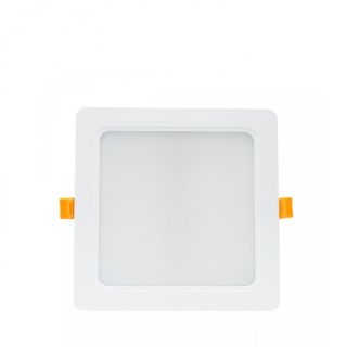 DURE 3 Downlight 18W CW 230V 110st IP54 IK06 170x170x34 BiaŁy Kwadratowa Zasilacz Zintegrowany  SLI043011CW_PW/WOJ