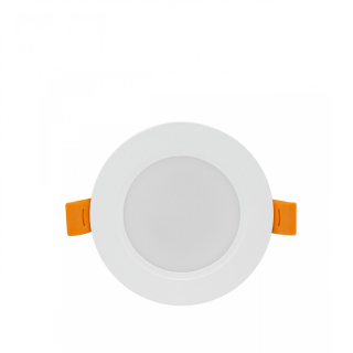 DURE 3 Downlight 5W CW 230V 110st IP54 IK06 95x31 BiaŁy Okrągła Zasilacz Zintegrowany  SLI043021CW_PW/WOJ