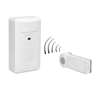 Dzwonek bezprzewodowy DISCO AC, sieciowy, learning system, 1 dźwięk, 80m  OR-DB-KH-123/ORN