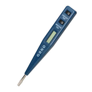 Elektroniczny próbnik napięcia 5w1, test obecności, pomiar, indukcja, ciągłość, polaryzacja DC, niebieski  OR-AE-13289/ORN
