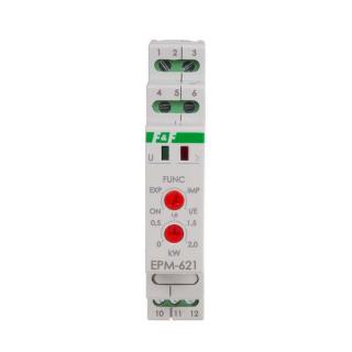 Elektroniczny przekaźnik mocy pobranej i oddanej do sieci, moc mierzona 0÷2kW, EPM-621; FF  EPM-621/FIF