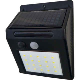 EMA SOLAR PIR 20LED NW 120lm - Kinkiet LED elewacyjny SOLAR  GXSO002/GRE